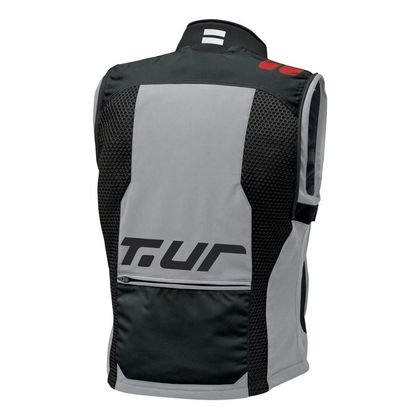 Veste enduro T.UR J–THREE ARM LINK 2023 - Gris / Rouge