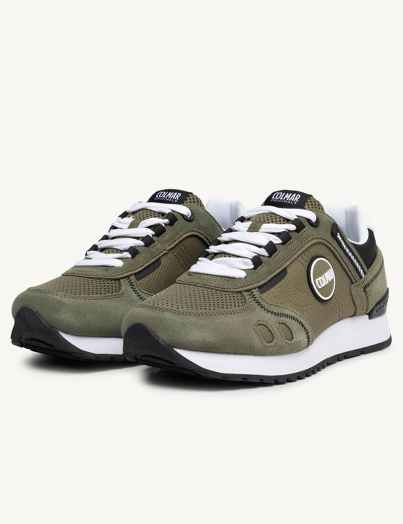 COLMAR BASKETS HOMME TRAVIS SPORT BOLD KAKI 170