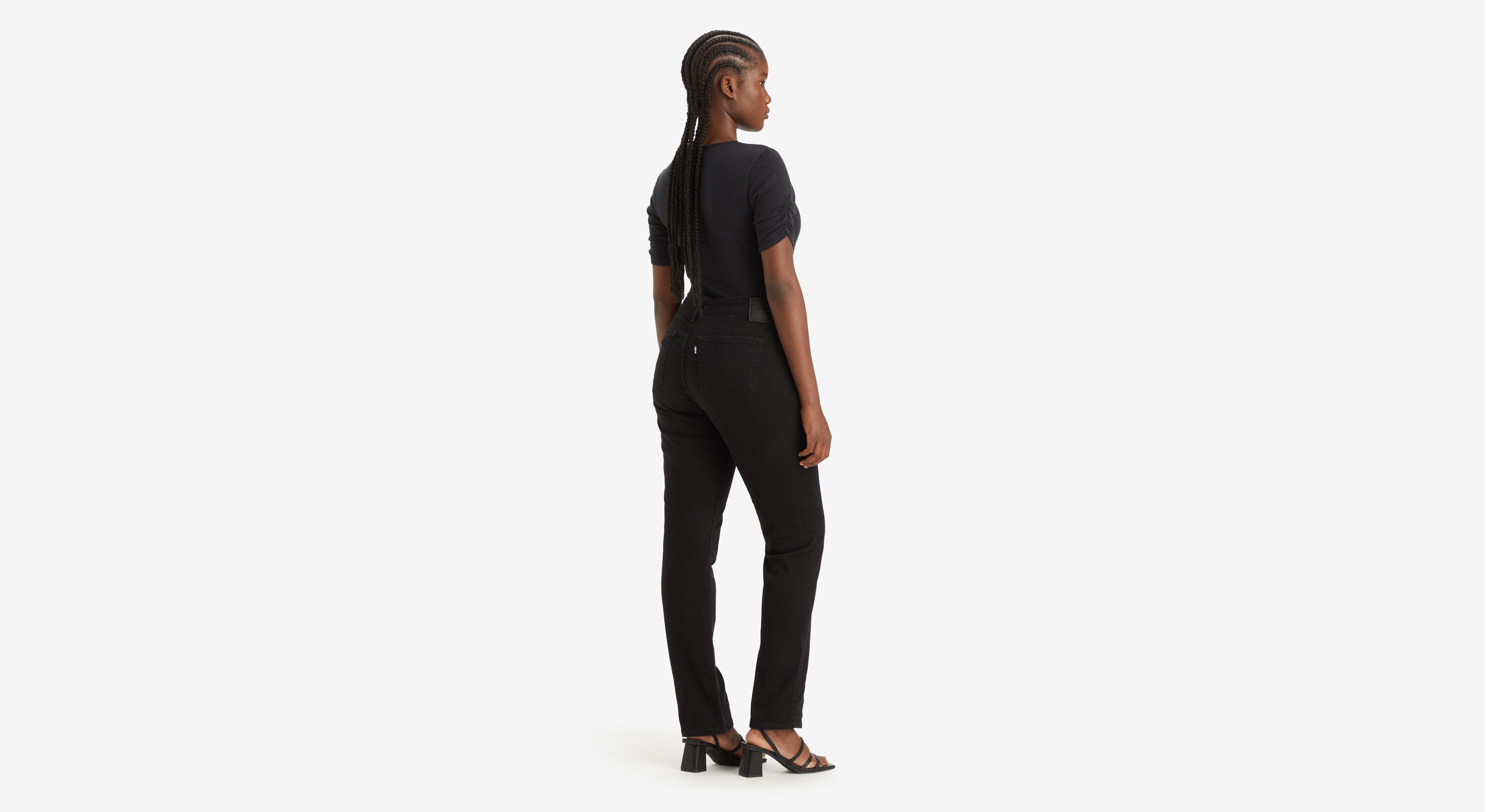 Jean 712™ slim poche passepoilée - Night Is Black - Noir