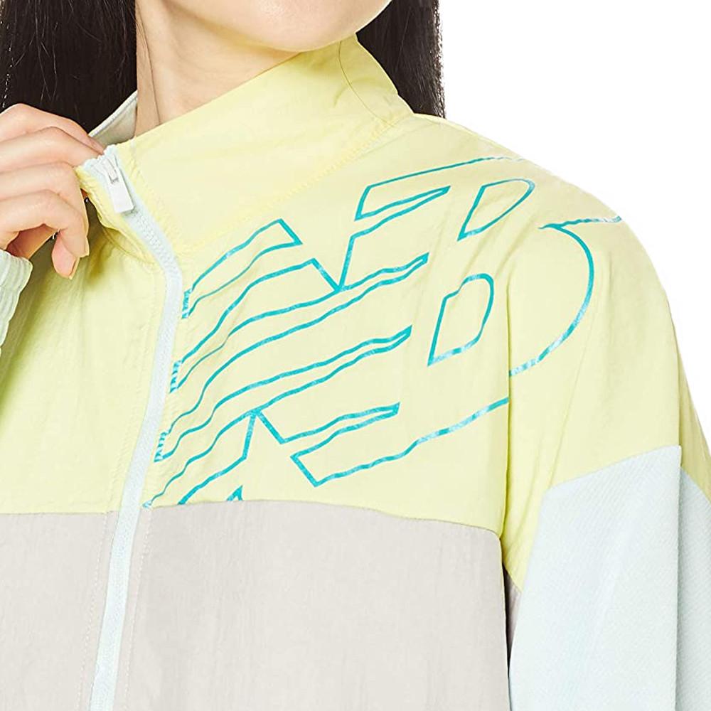 New Balance Veste Bleu Femme New Balance WJ11150WJ