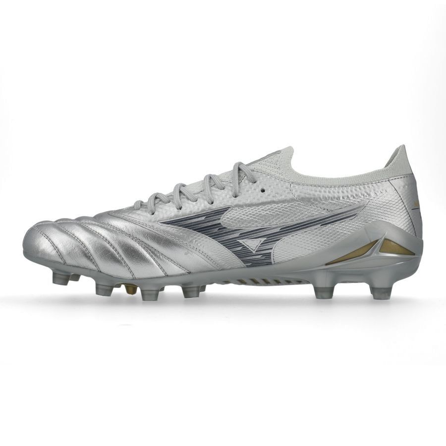 Mizuno Morelia Neo IV Beta Elite FG/AG Platinum Silver - Argent/Gris