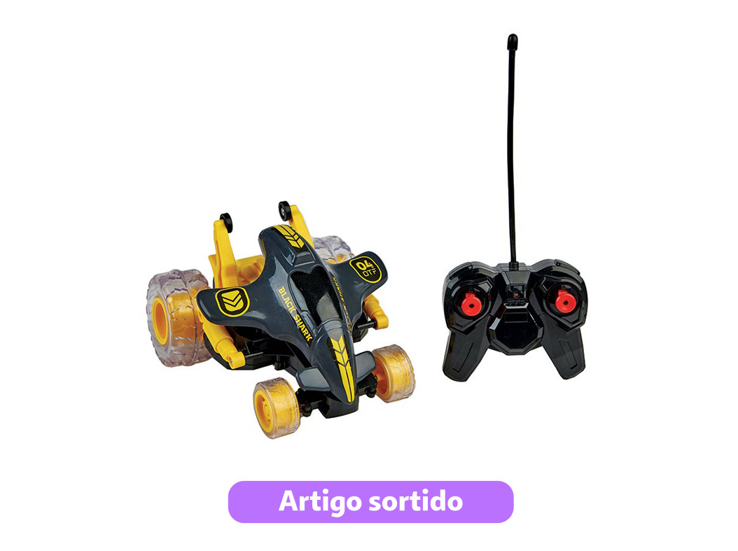 VEICULO BLACK SHARK ONE TWO FUN MODELOS SORTIDOS