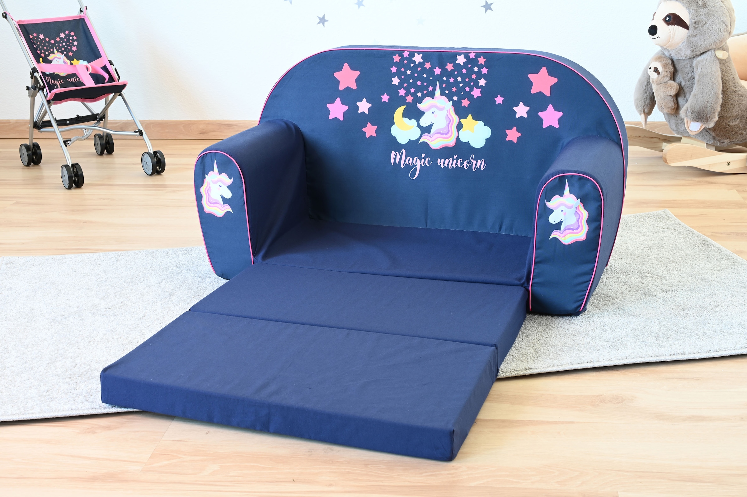 Knorrtoys® Sofa »Magic Unicorn« für Kinder; Made in Europe