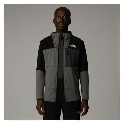 Polaire à Capuche The North Face Stormgap Powergrid Gris
