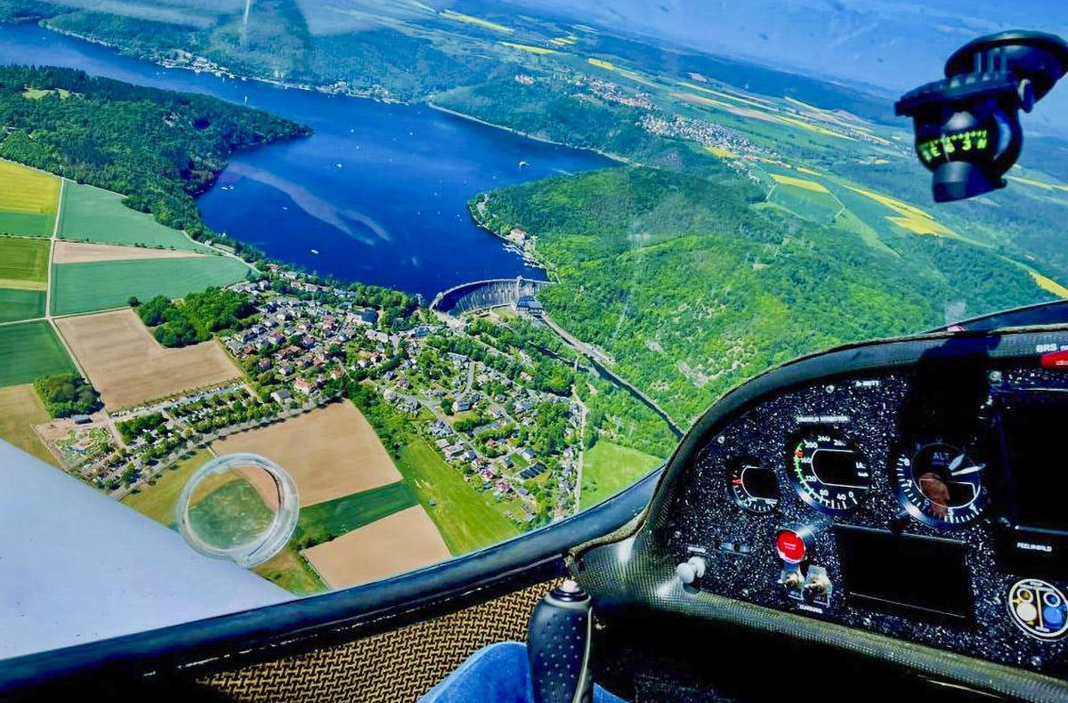 Flugzeug Rundflug Waldeck (30 Min.)