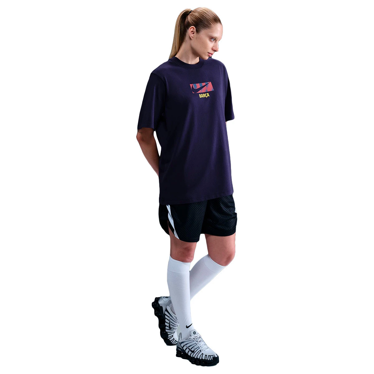 T-Shirt Nike FC Barcelona Fanswear 2025-2026 Mulher