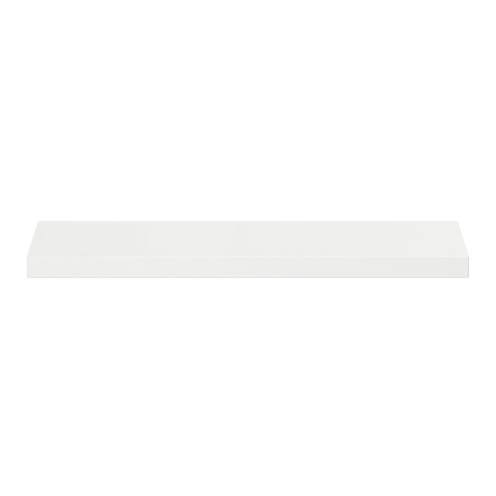 Tablette murale avec fixation invisible Form Cusko blanc 80 cm