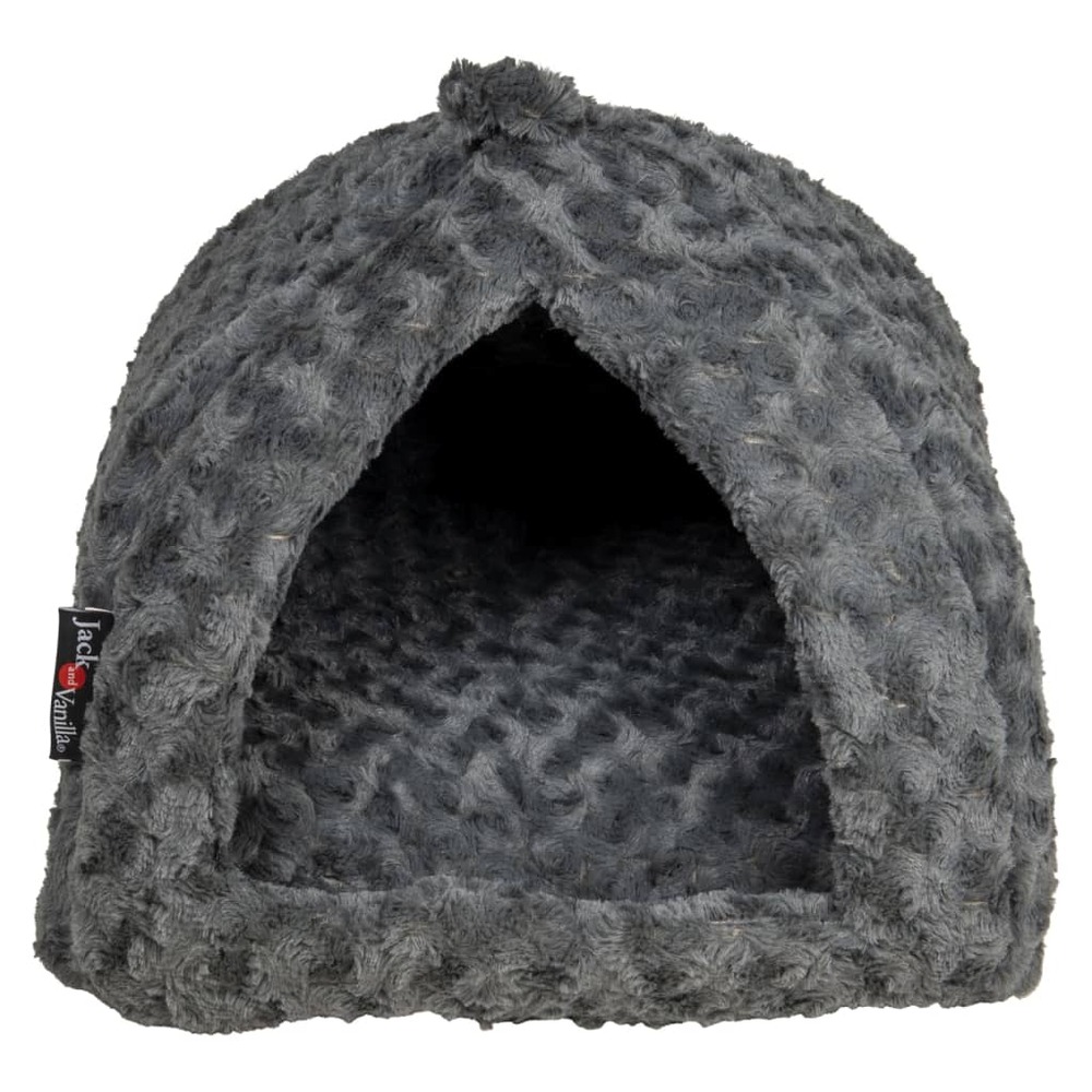 Igloo pour animaux de compagnie coal 37x37x37 cm