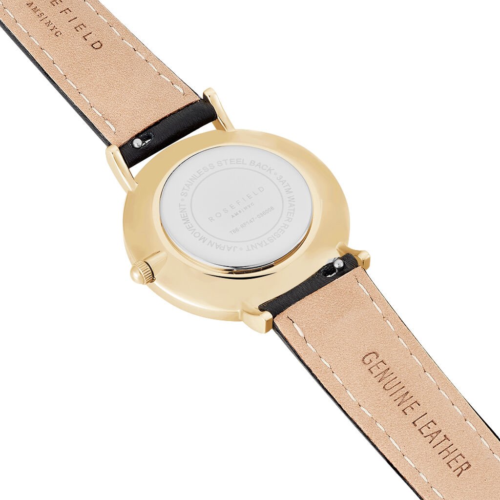 Montre Rosefield The Tribeca Noir