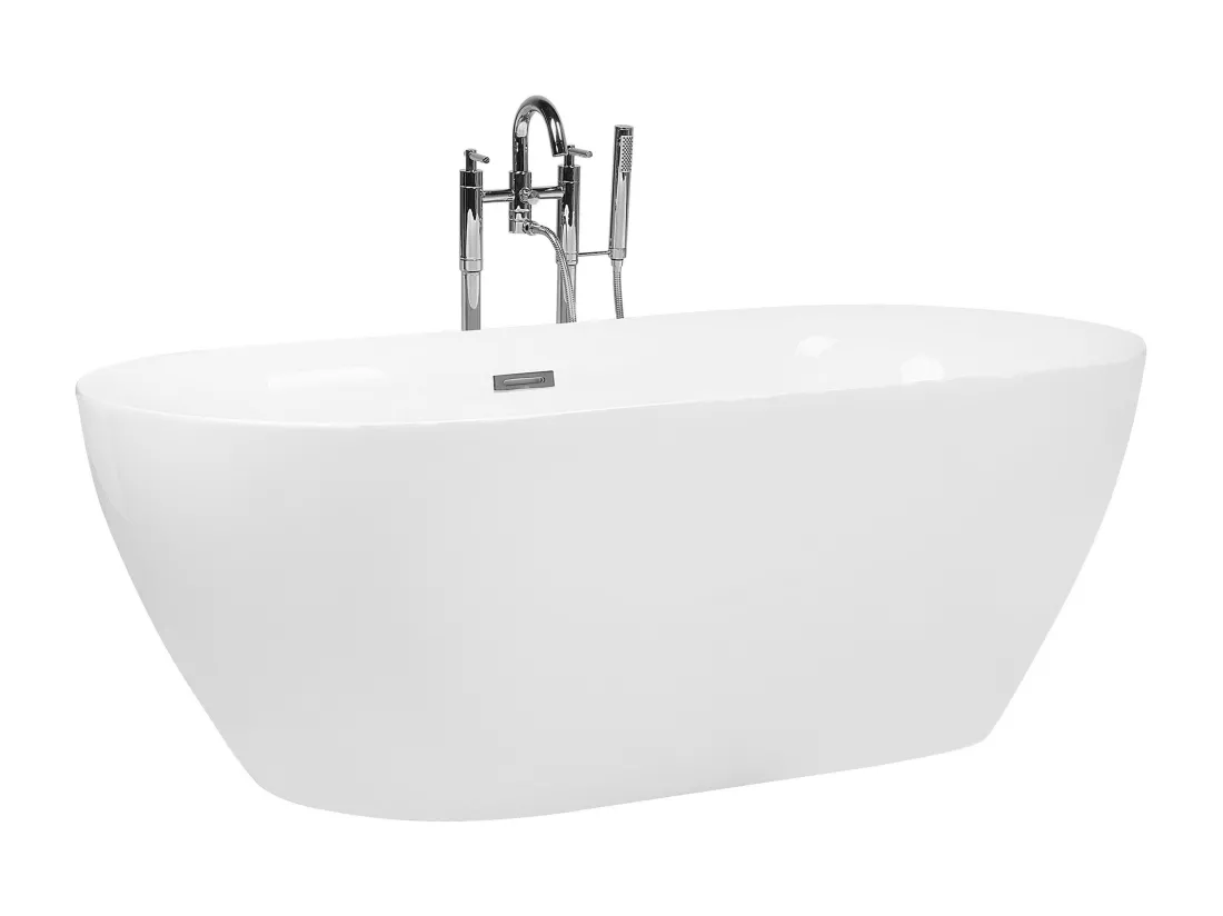 Baignoire îlot blanche 170 x 80 cm CARRERA