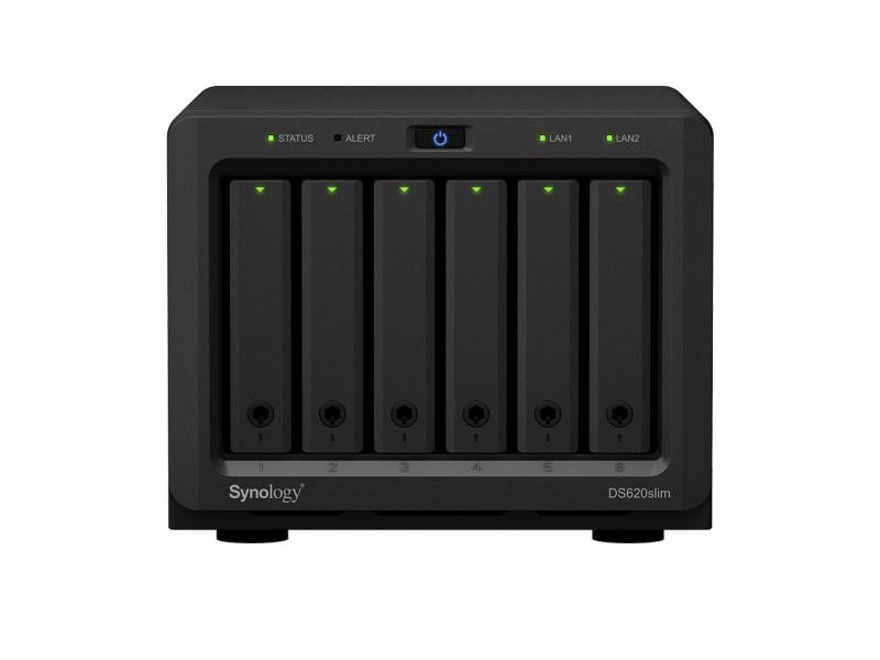 Synology NAS DiskStation DS620 slim, 6-bay Kompaktes, aber leistungsstarkes 6-Bay NAS