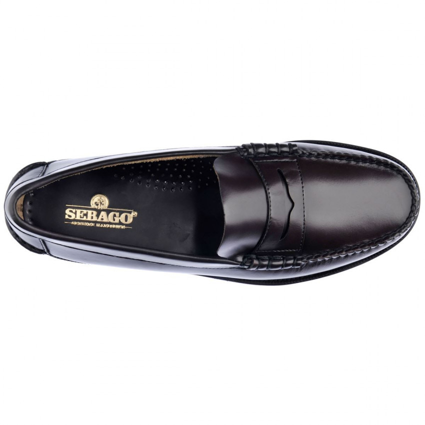 CLASSIC DAN REGULAR Dark Brown MOCASSIN-Mocassin pour homme en cuir pleine fleur