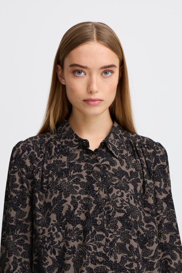 Atelier Rêve IRNOELLA SH10 Grey dash flowers