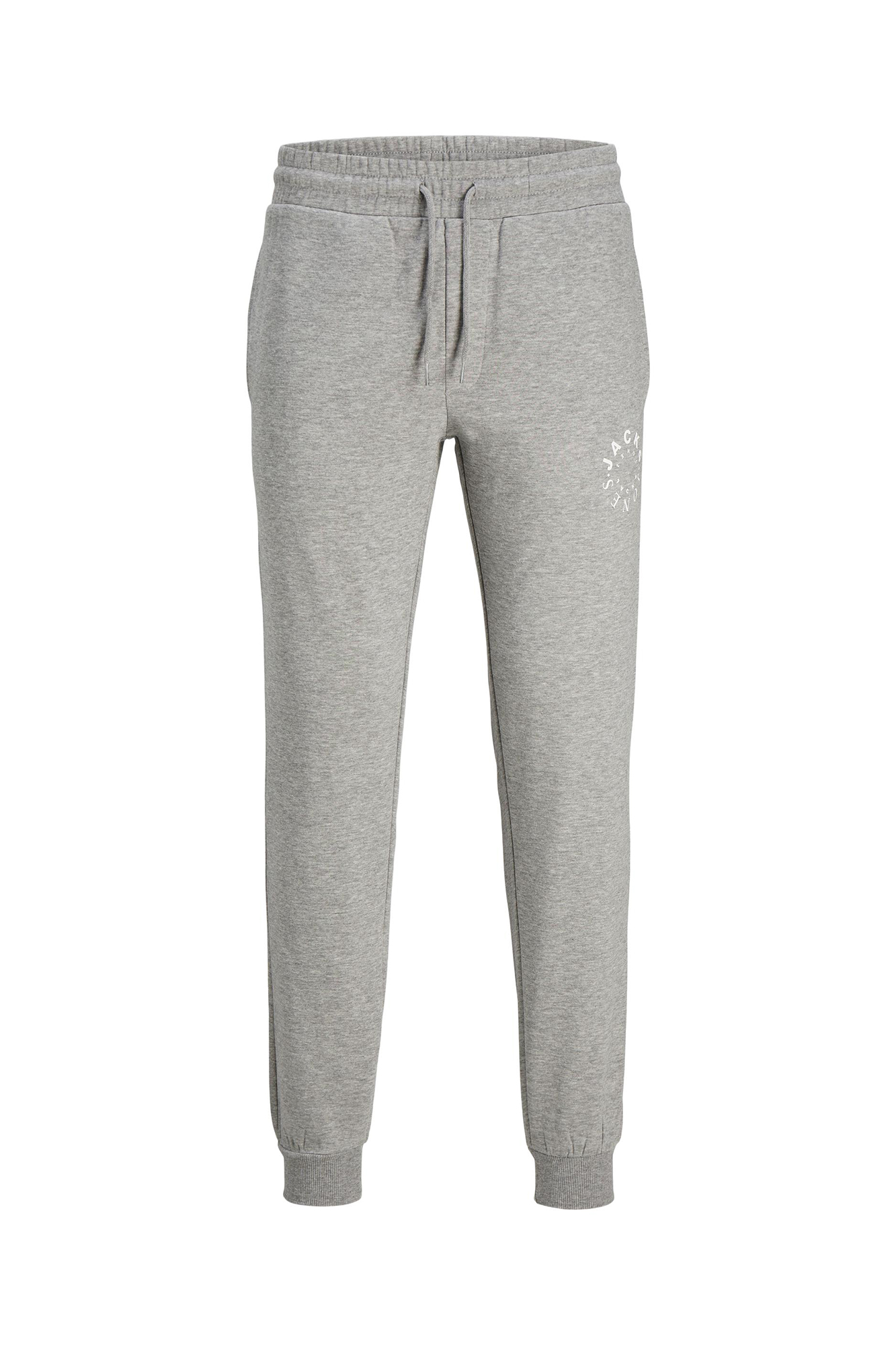 Calça jogger com estampa de logo circular