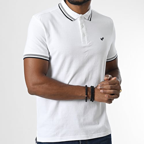Polo Manches Courtes Rayoc Blanc