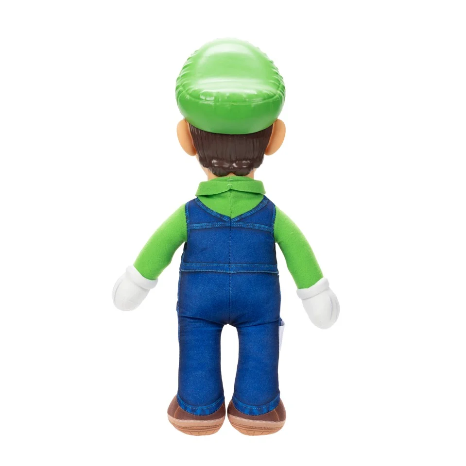 Super Mario Movie - Roto Bamse Luigi (38 cm)