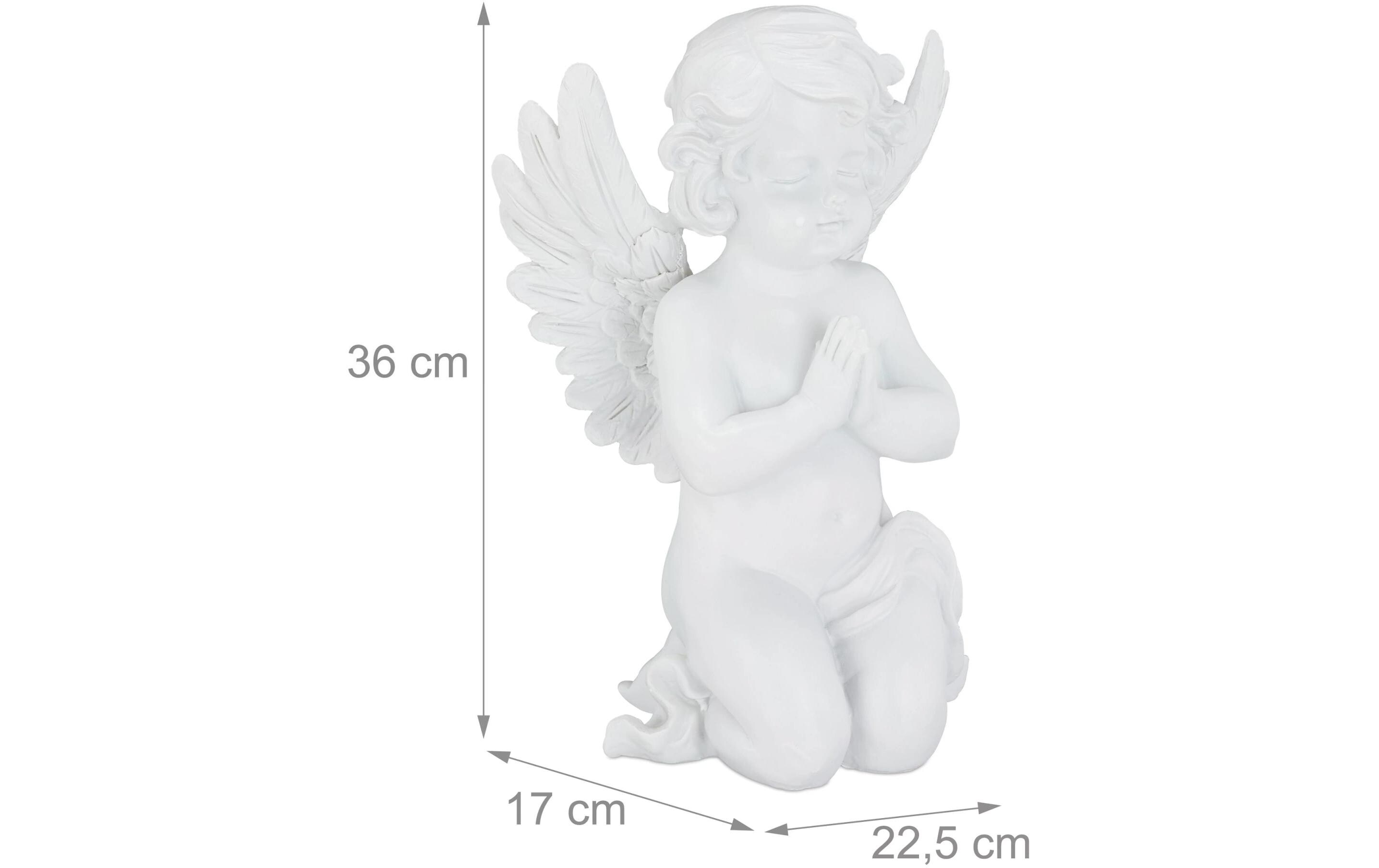 Dekofigur Grabengel WeissEngelsfigur