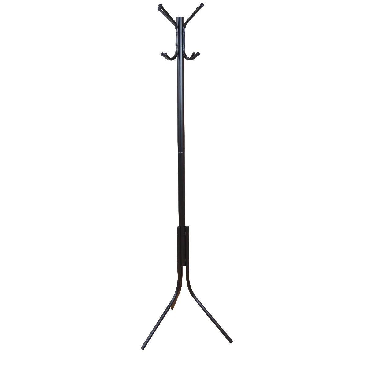 Decoshop26 Porte-manteau - Acier Tubulaire Noir