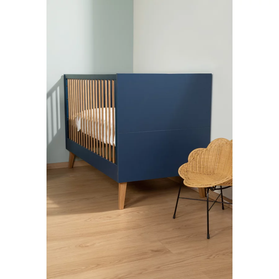 CHILDHOME Kinderbett Bold Blue 70 x 140 cm
