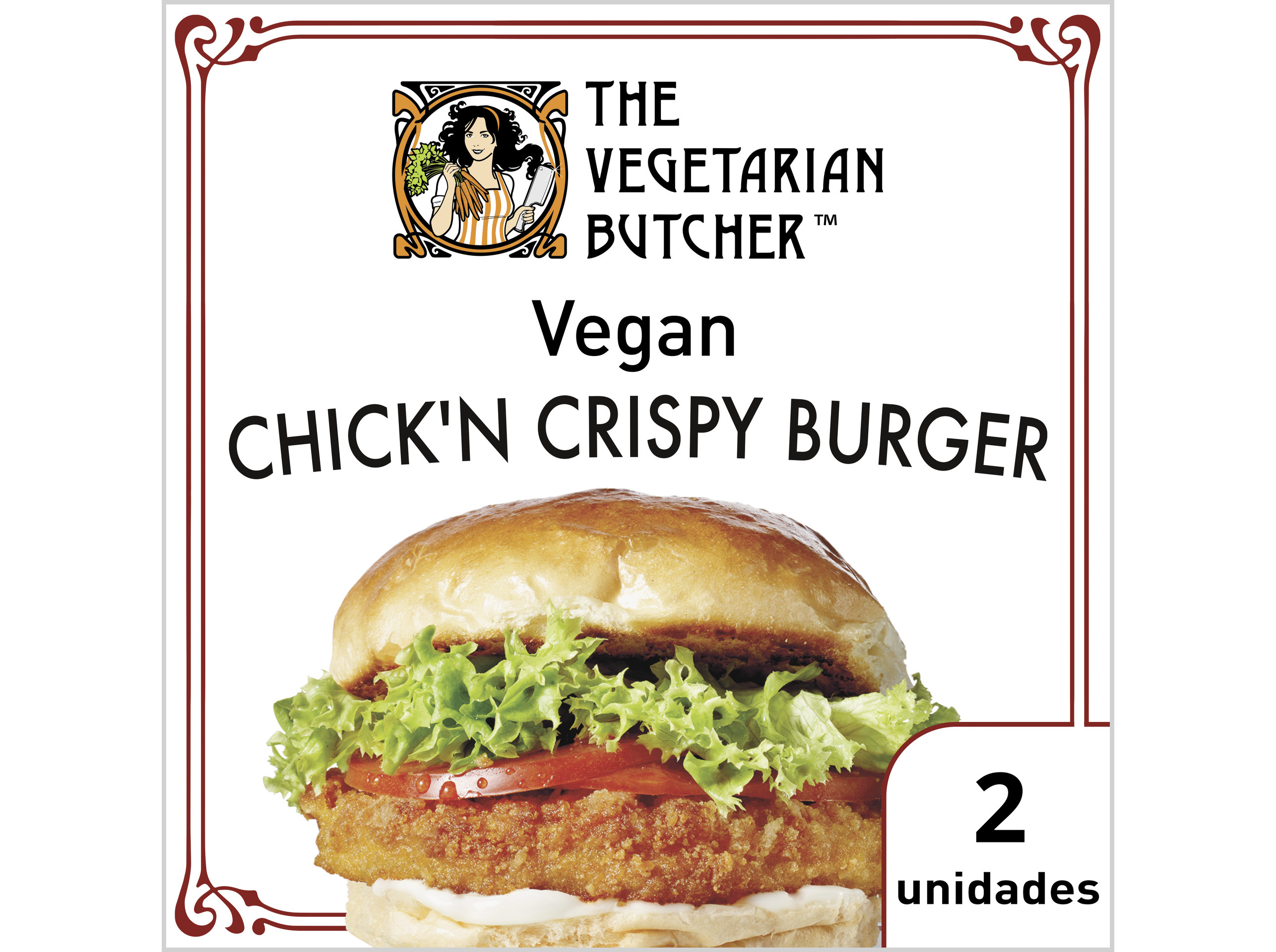 HAMBURGUER VEGETAL THE VEGET.BUTCHER PANADO 180GR