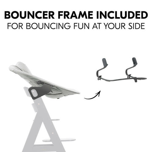 Transat Alpha Bouncer premium - Gris - HAUCK