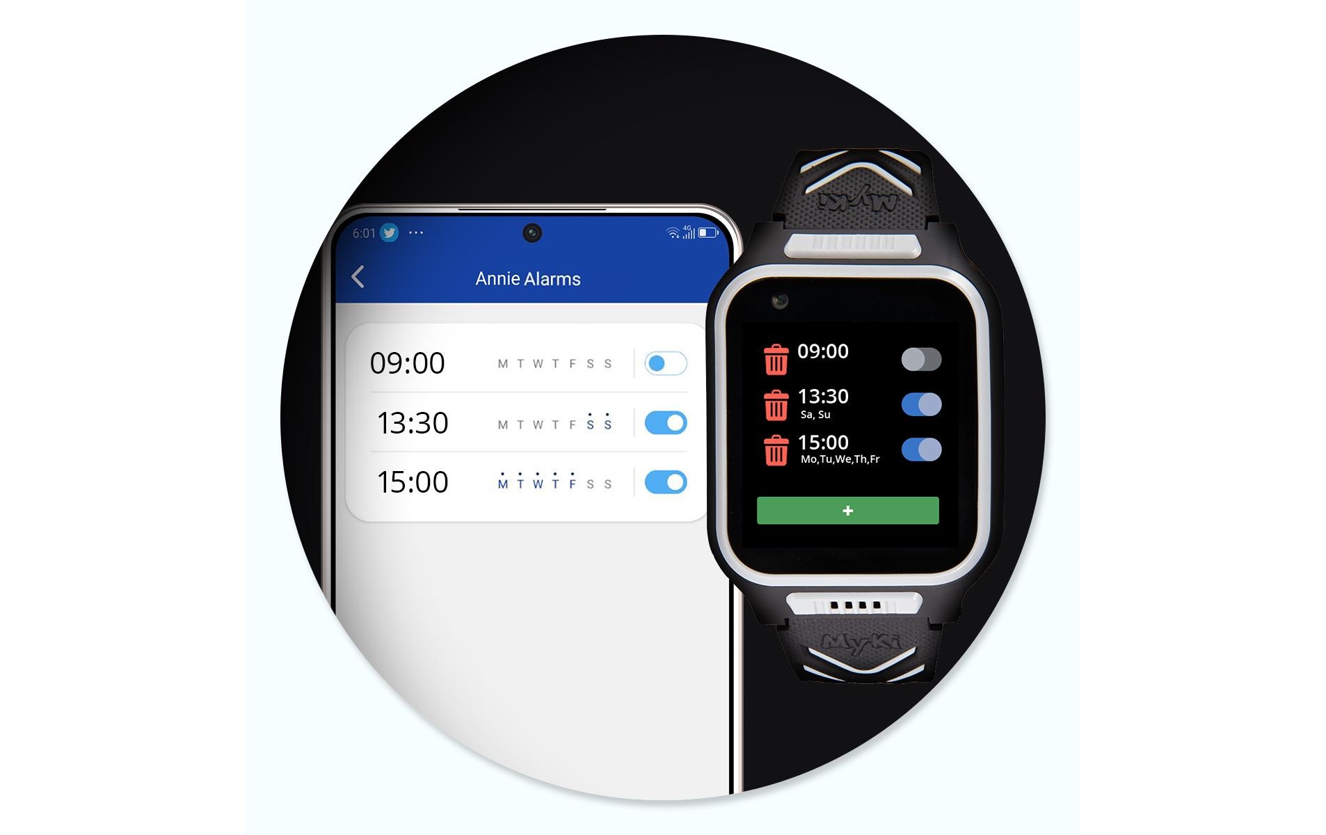 Smartwatch »MyKi Smartwatch GPS Kinder Uhr MyKi«(/ 1,4 ″)