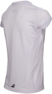 Babolat Core Flag Club Girl T-Shirt, White
