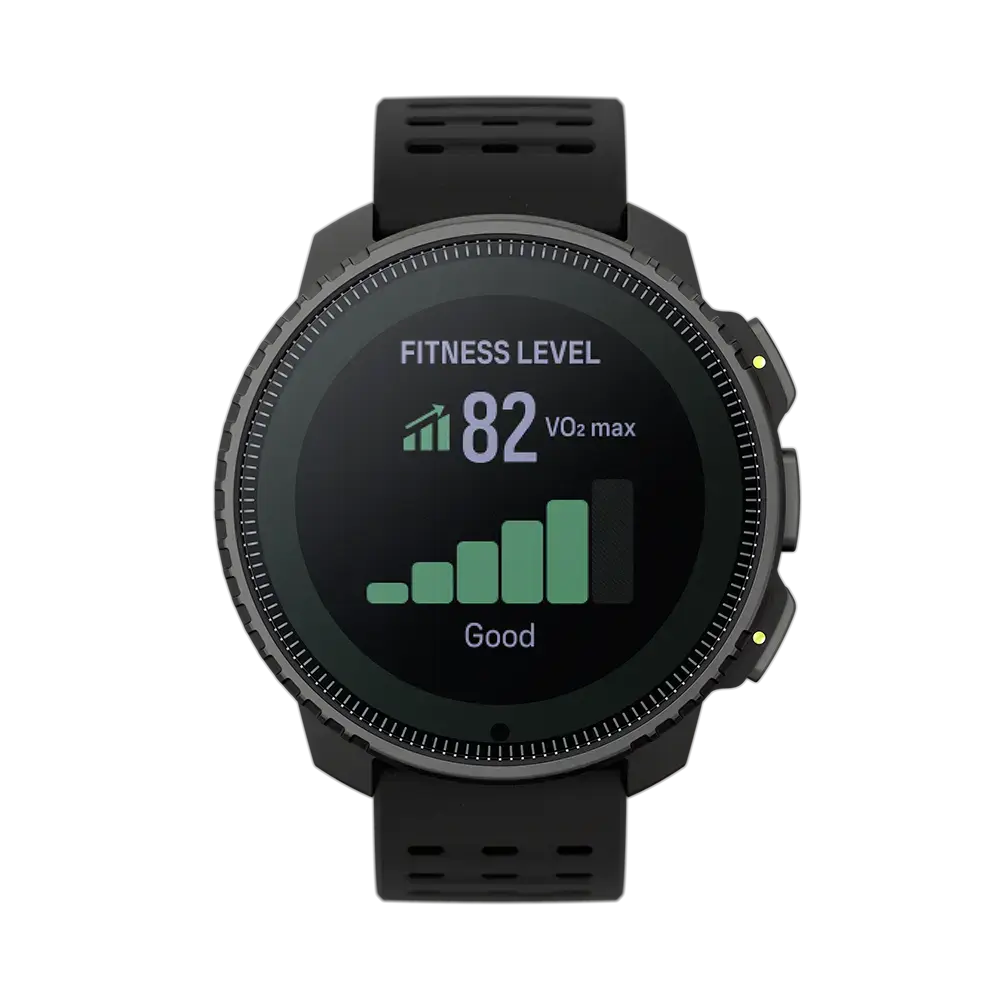 Suunto Vertical Solar Steel GPS Sporthorloge Zwart