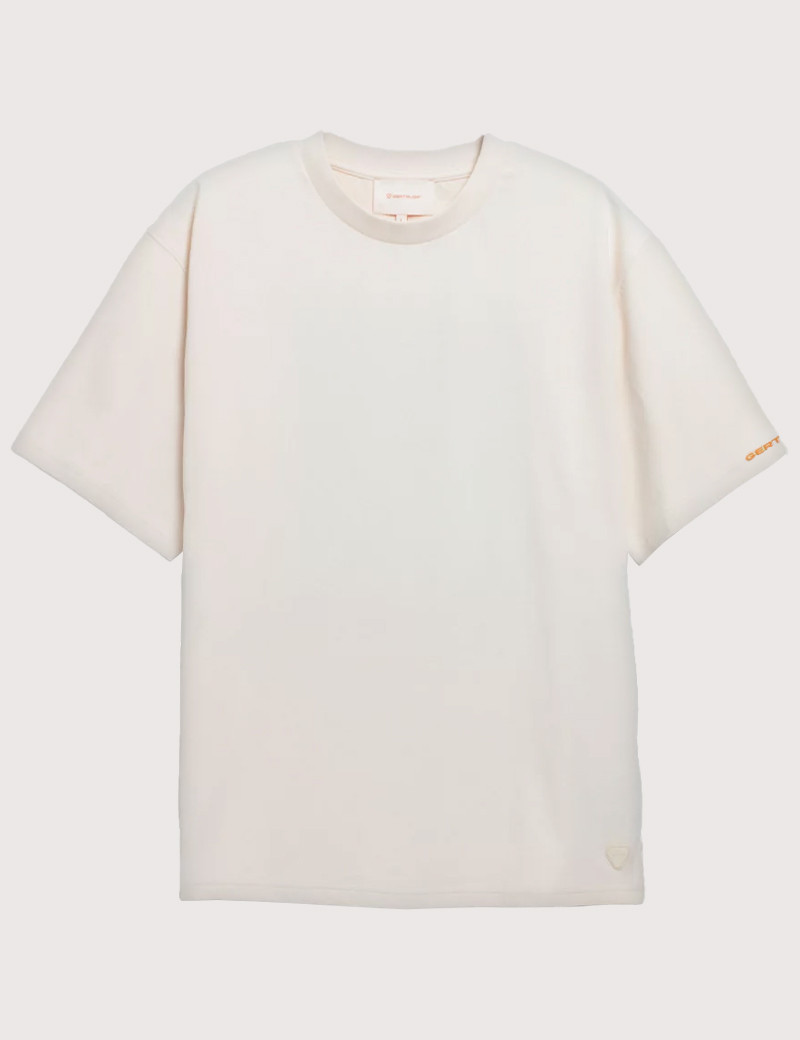 GERTRUDE&GASTON T-SHIRT MANCHES COURTES UNISEX COUPE DROITE EDMOND BLANC