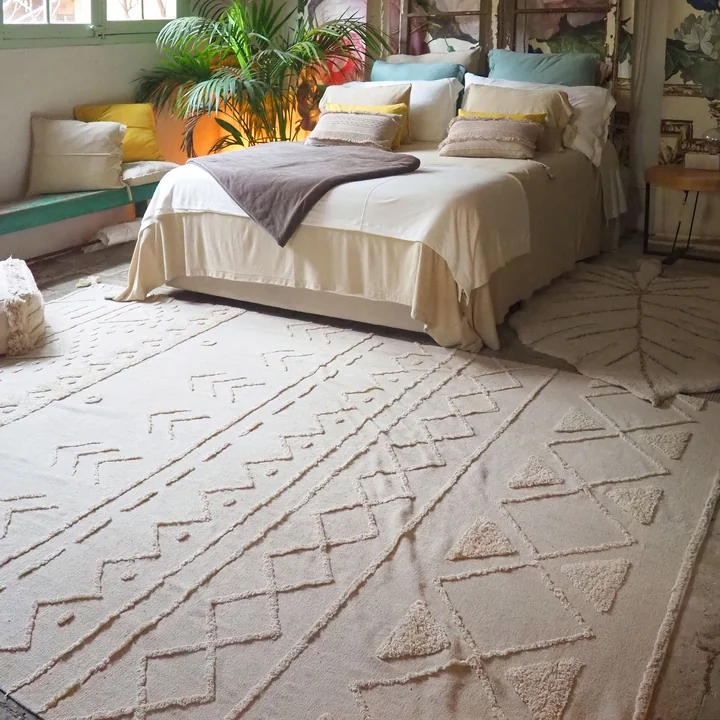 Lorena Canals - Tribu Teppich, 140 cm x 200 cm, natural