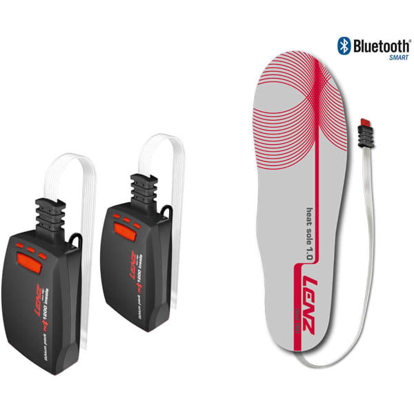 Semelle chauffante LENZ HEAT SOLE 1.0 + LITHIUM PACK INSOLE RCB 1200