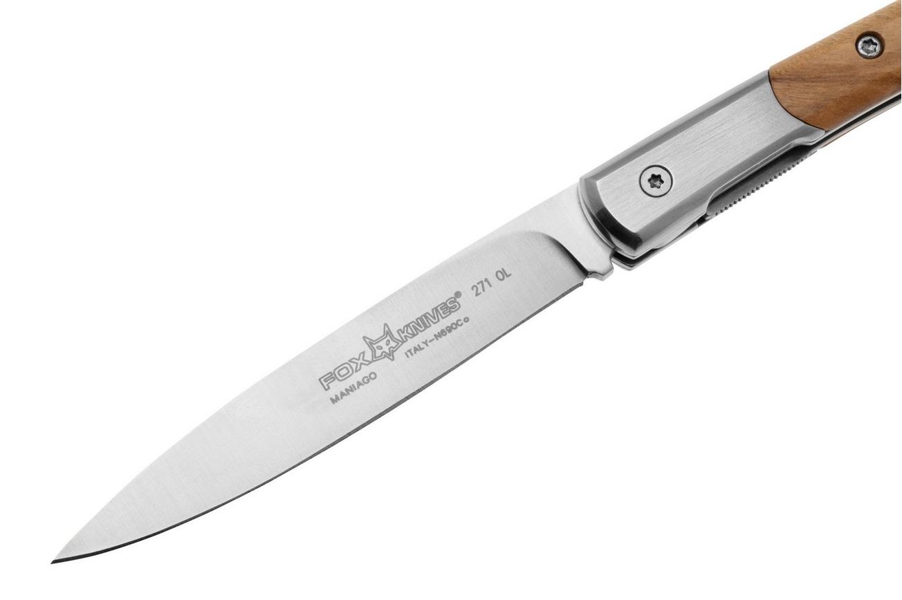 FOX Knives Elite FX-271-OL N690Co, Olive Wood, herenmes