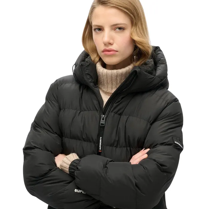 Superdry Hooded Sports Puffer Winterjas Dames