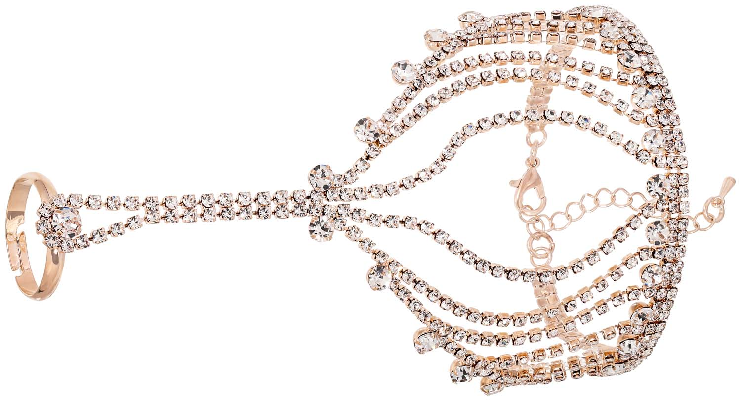 Handkette - Sparkling Rosegold