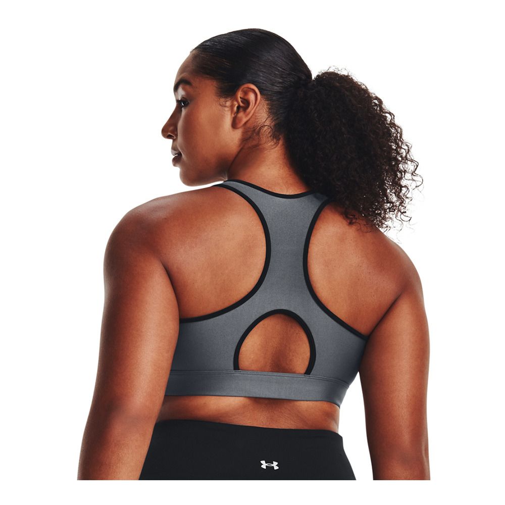 Under Armour MID PADLESS - Brassière Femme gray
