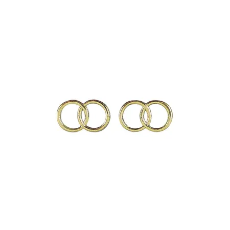 Rayher Wachsmotiv Eheringe gold, 2,5cm