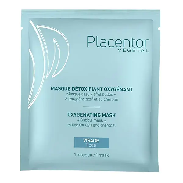 Máscara Facial Detoxificante e Oxigenante Placentor 20ml