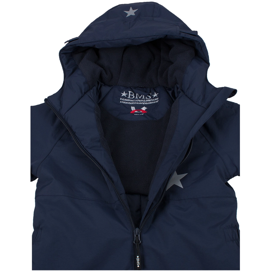BMS Overall mit Kapuze BabyTodd`s blau