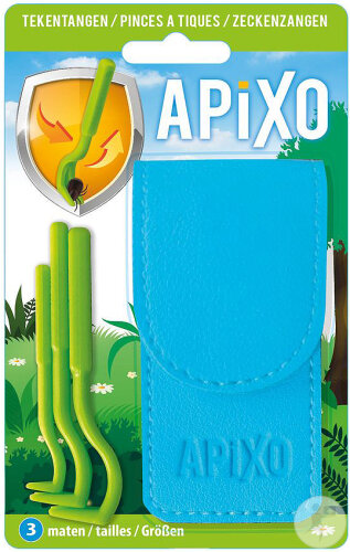 Apixo Pince À Tiques 3 Pièces