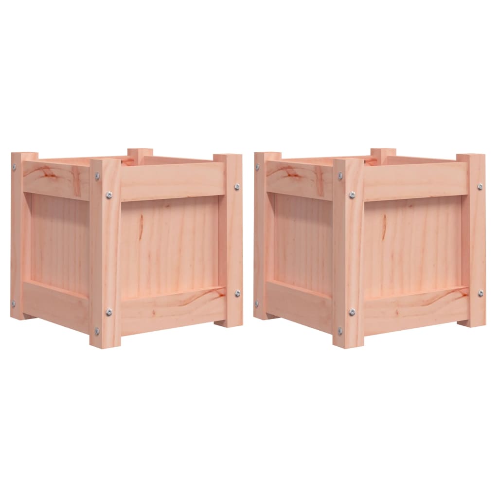 Jardinières 2 pcs bois massif douglas