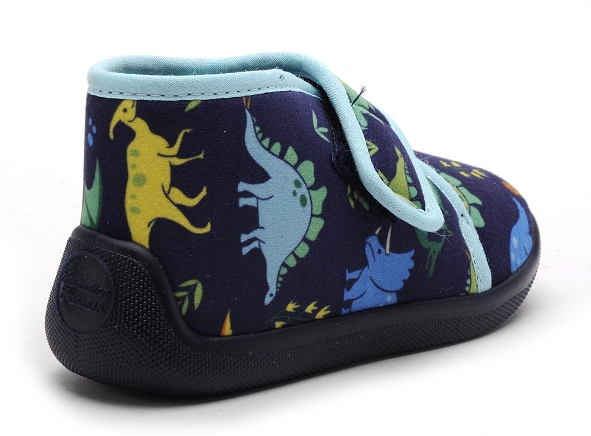 Bossi chaussons bebe galia 9112 bleu