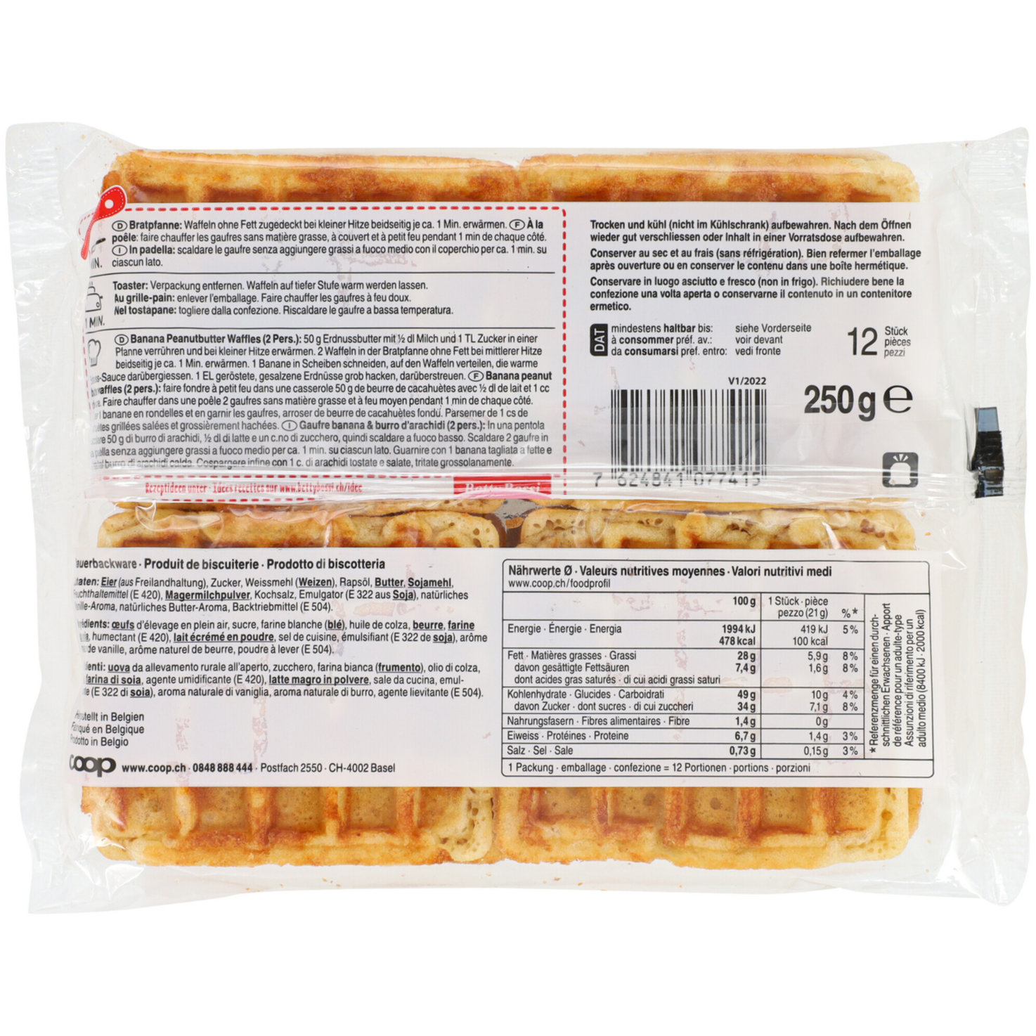 Betty Bossi Soft-Waffel