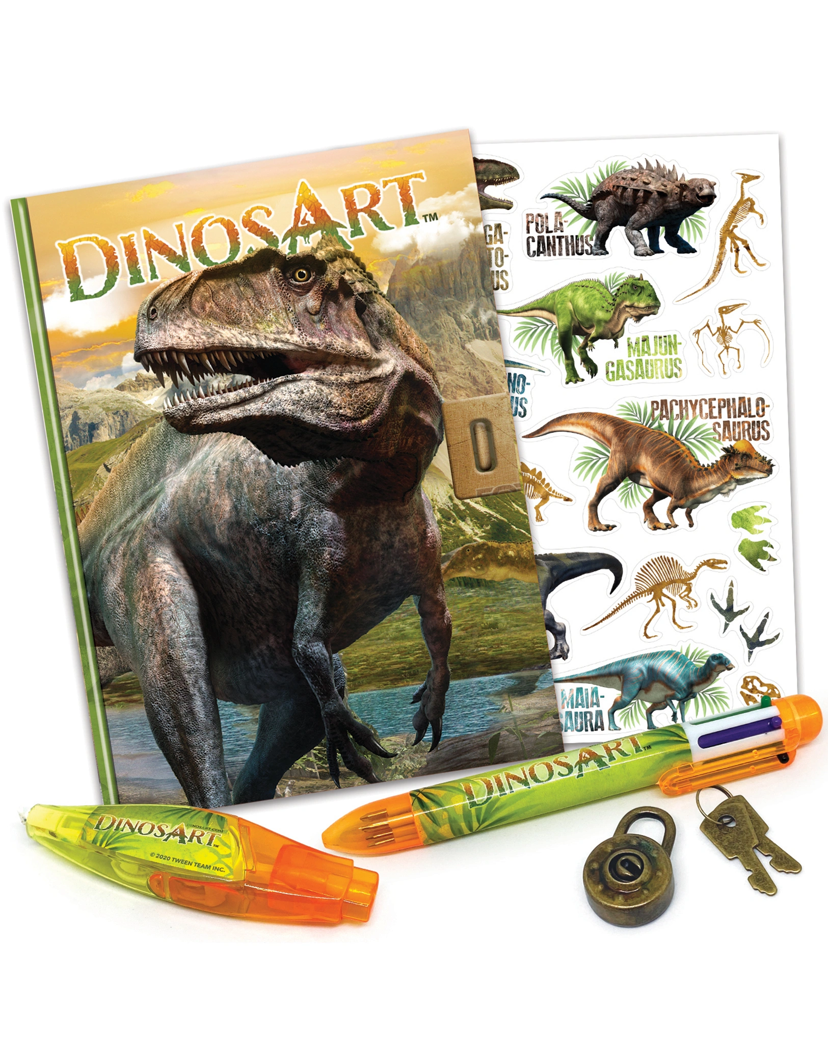 Tagebuch DINOSART mit Zubehör