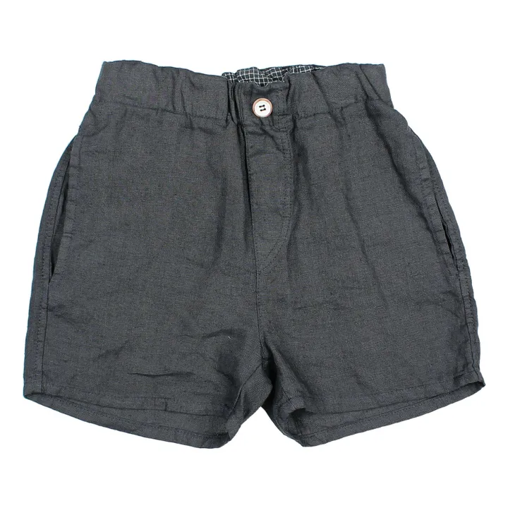 Búho Short Uni Lin | Bleu nuit