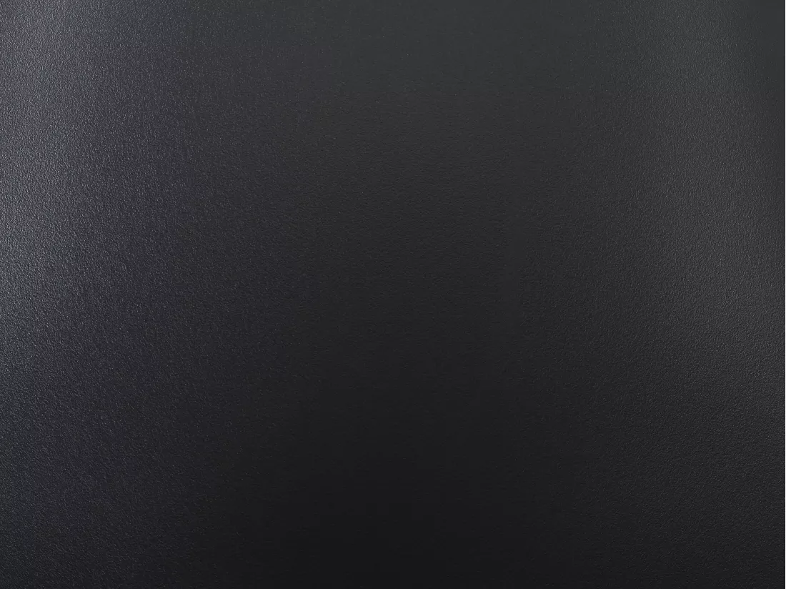 Chaise en polypropylène, simili et métal - Noir - XAFY