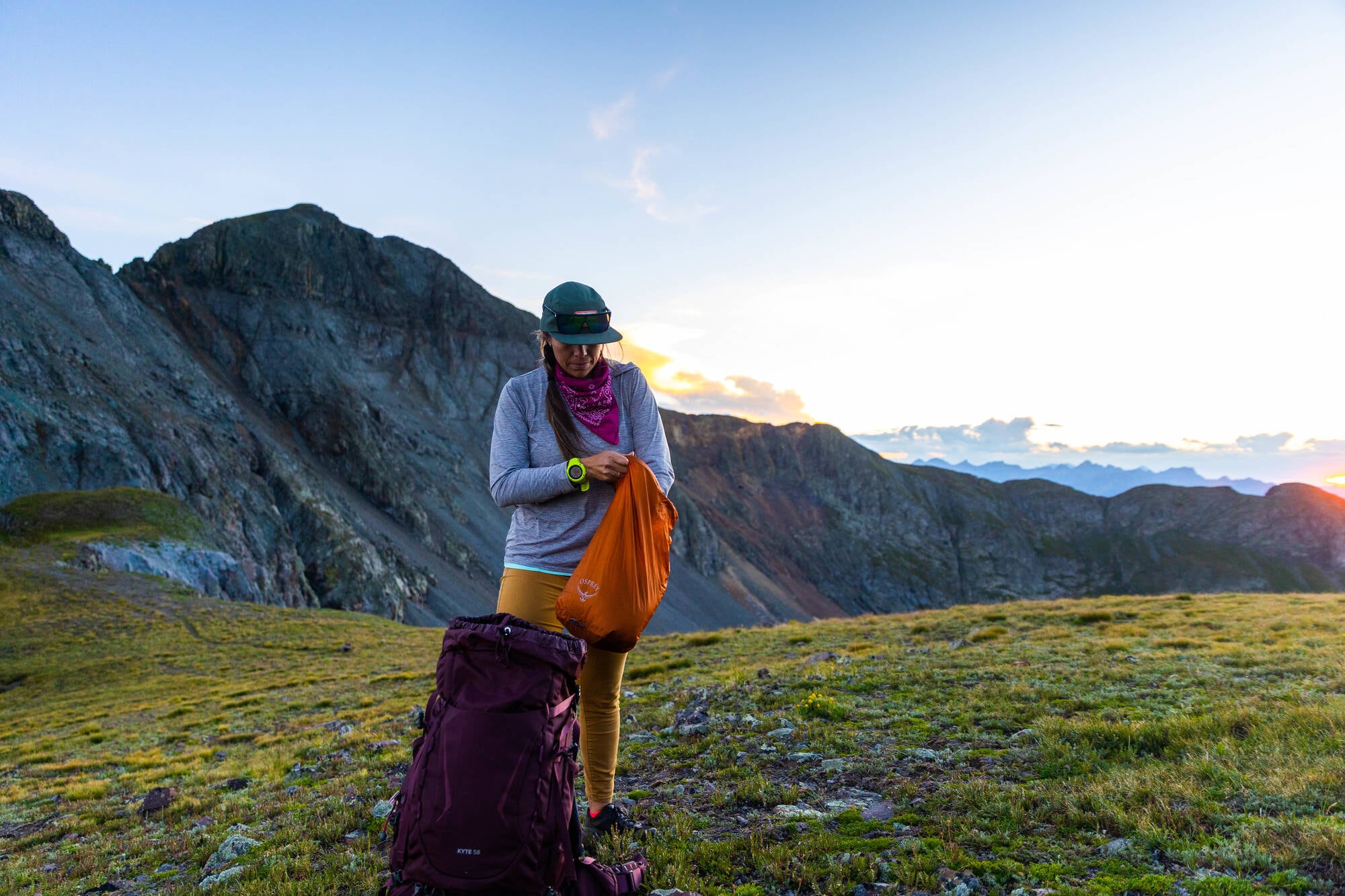 Osprey Ultralight Dry Sack, 35L<br>Vanntett pakkpose, IPX5