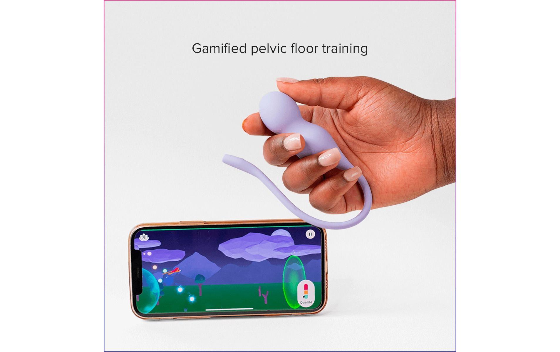 Kegelübungstrainer, Flieder<br>Kegel-Trainer für einen stärkeren Beckenboden