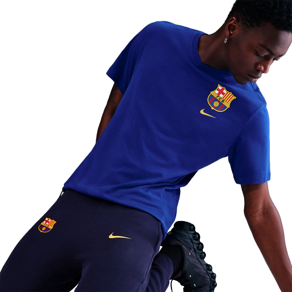 Calças Nike FC Barcelona Fanswear 2025-2026
