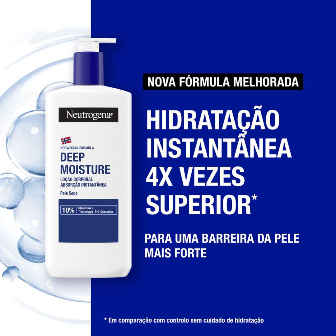 NEUTROGENA  Loção de Hidratação Profunda (Pele Seca) - 750ml