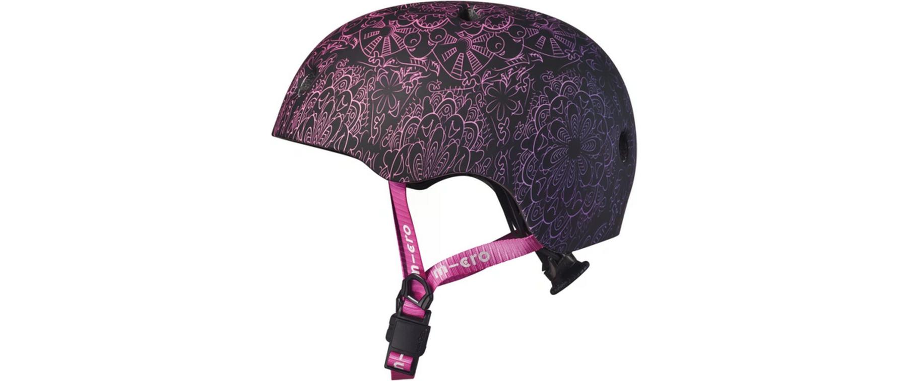 Helm Mandala Pink, MScooter und Fahrradhelm für Kinder